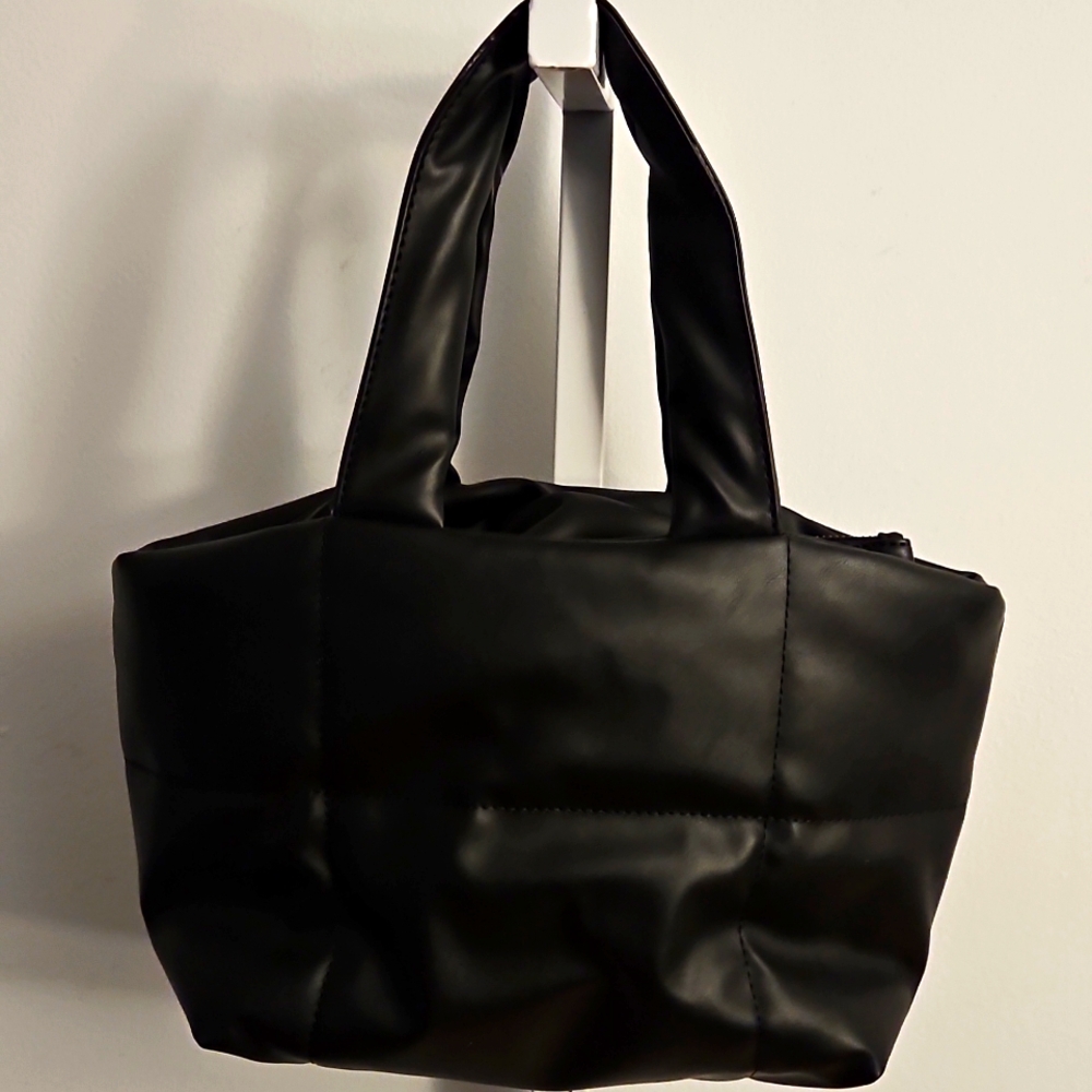 Black Mini Cloud Tote by Free People